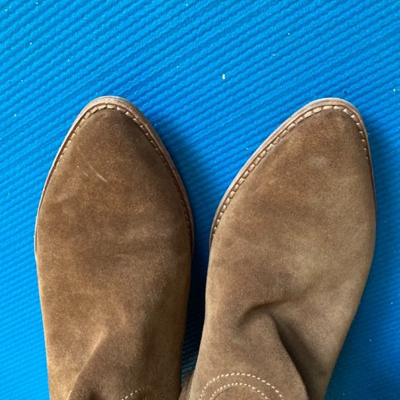 Dolce Vita Brown Suede High Knee Boots Size 9 - Picture 7 of 13